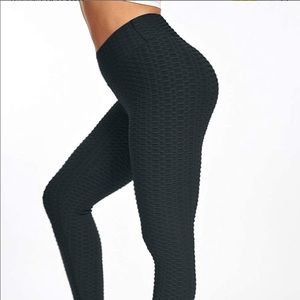 Butt Lift Leggings for Women, Textured Leggings